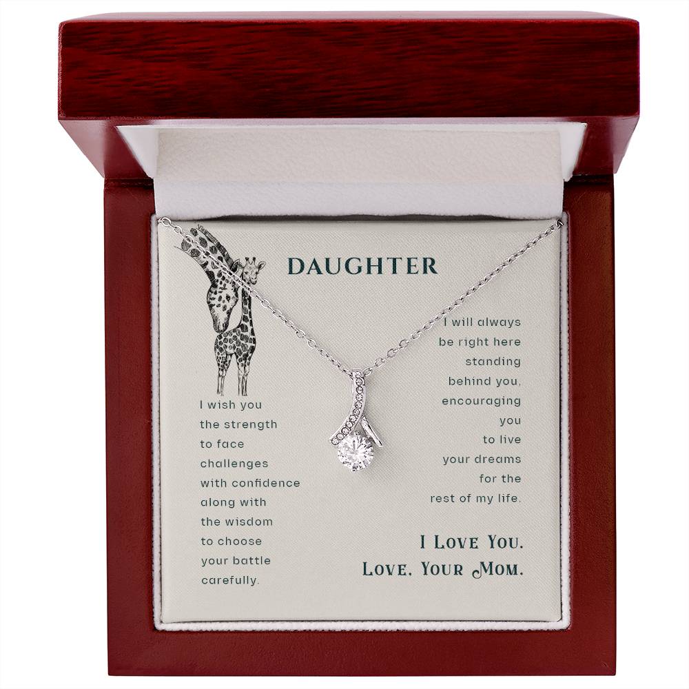 Alluring Beauty Necklace - For Daughter From Mom