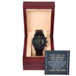 Black Chronograph Watch - For Son When I See You