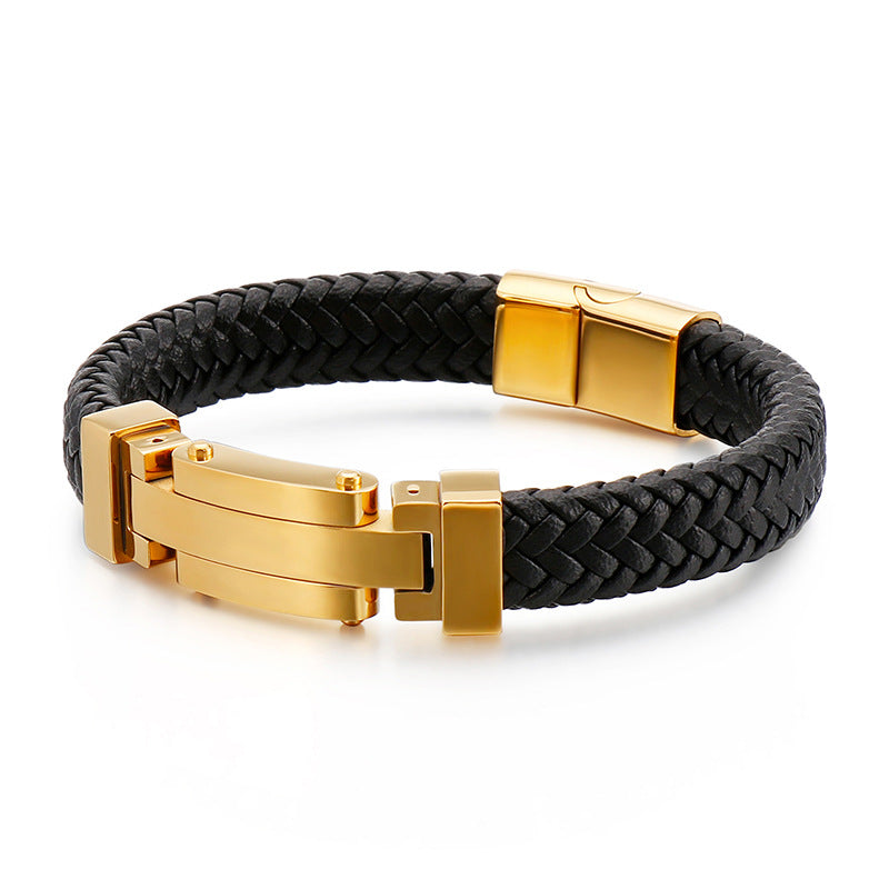 Men's Leather Bracelet