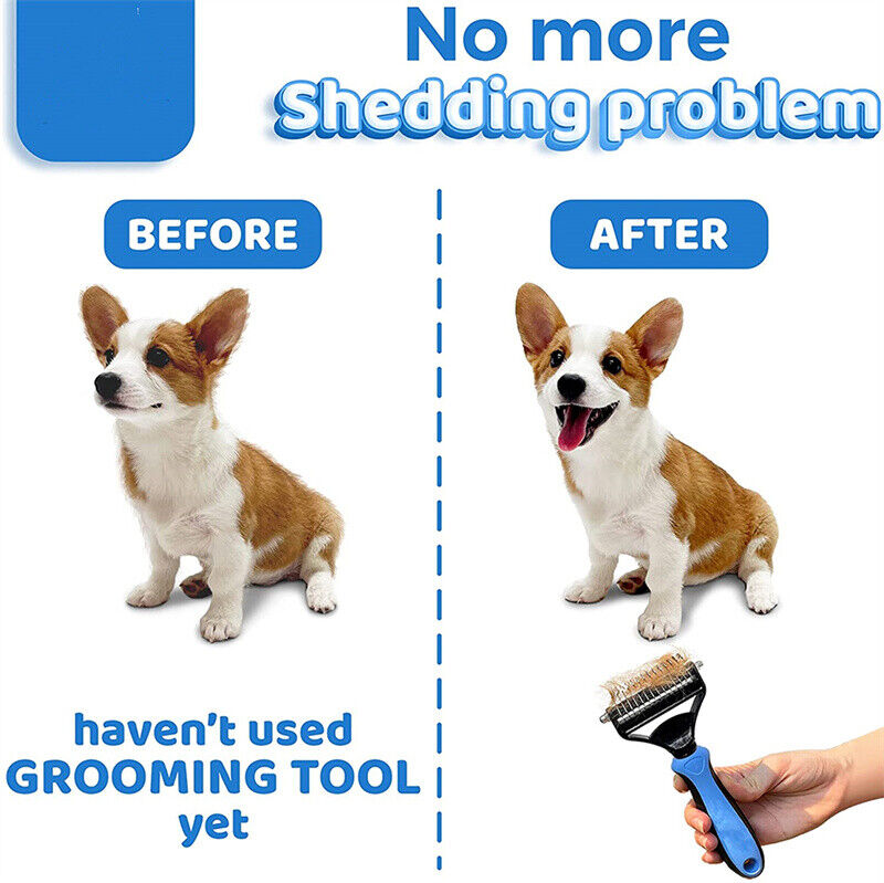 Dual-Sided Grooming Brush