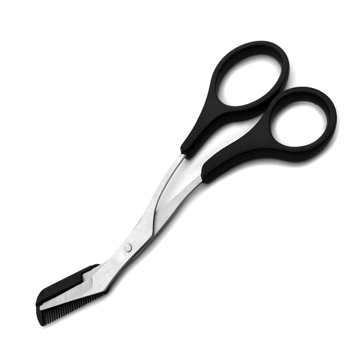 Eyebrow Trimming Scissors With Eyebrow Comb And Eyebrow Trimmer