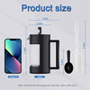 Large French Press Coffee Maker