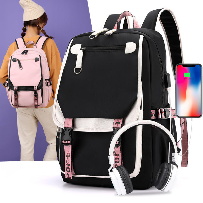 Glow In The Dark USB Rechargeable Backpack