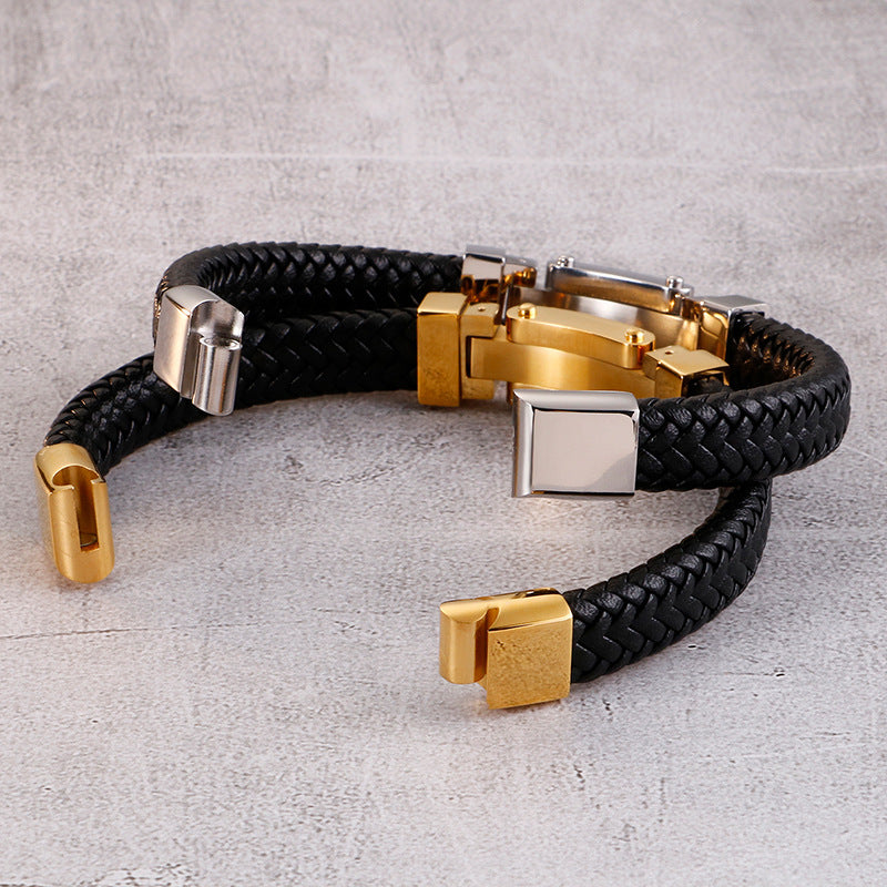 Men's Leather Bracelet