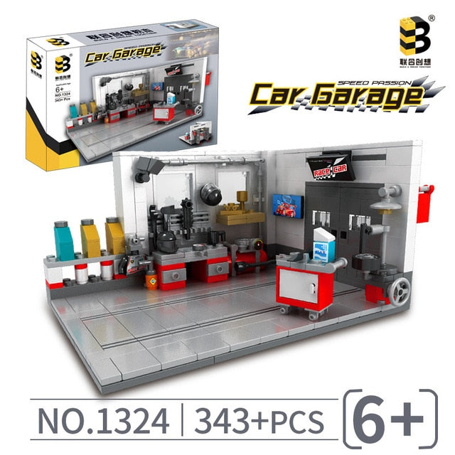 Building Block Garage