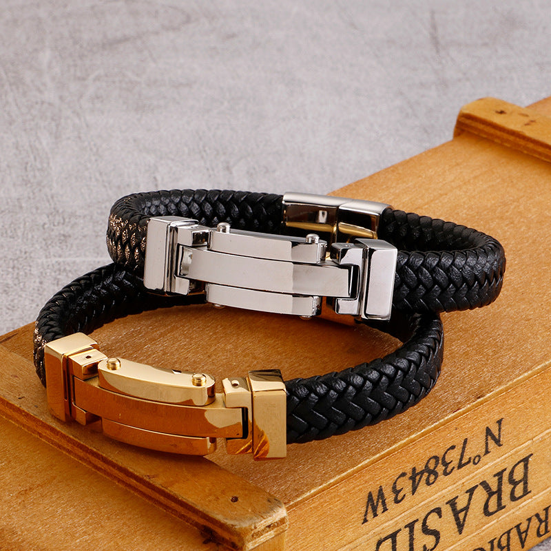 Men's Leather Bracelet