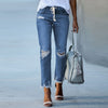 Lace-up Jeans