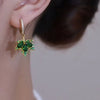 Maple Leaf Earrings Women'sRetro Minority Simple And Light Luxury Ear Rings