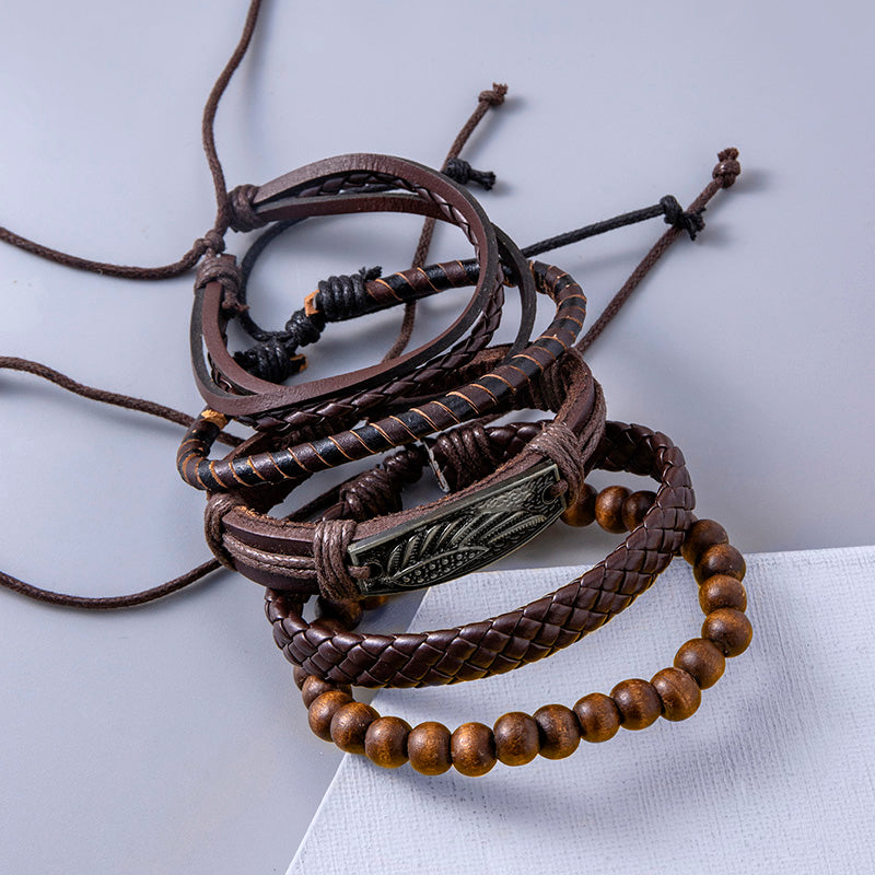 Leather Wrap Bracelets