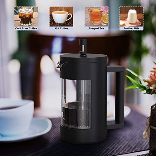 Large French Press Coffee Maker