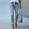 Lace-up Jeans