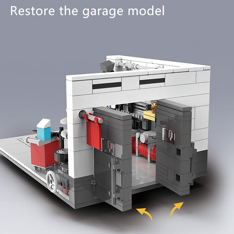 Building Block Garage