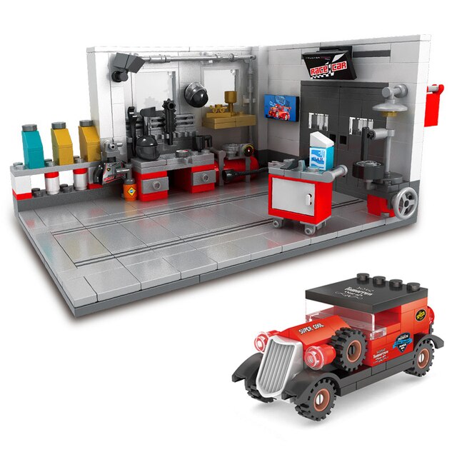 Building Block Garage