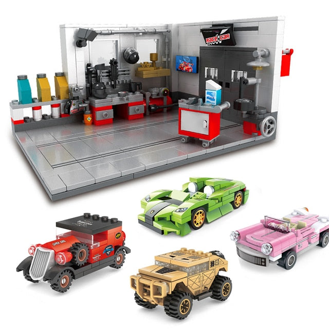 Building Block Garage