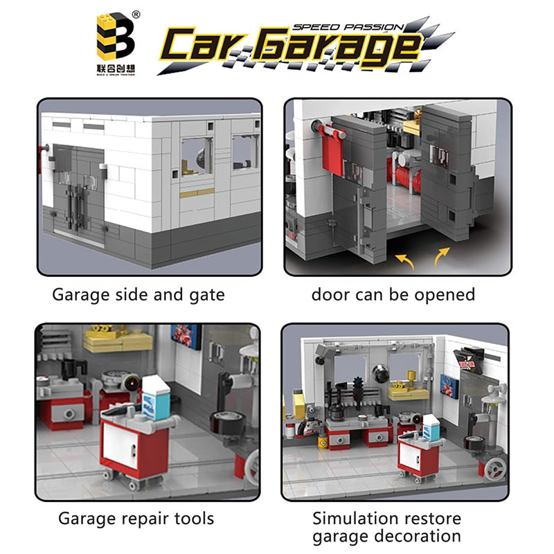 Building Block Garage